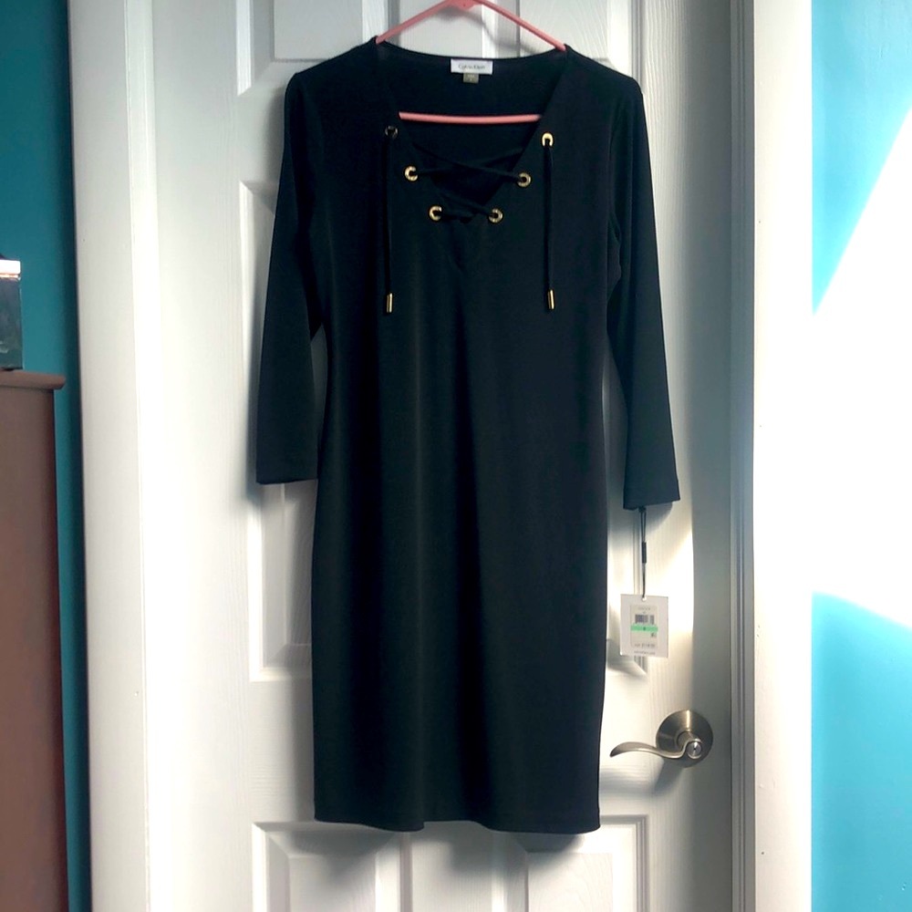 Calvin Klein Long Sleeve Dress